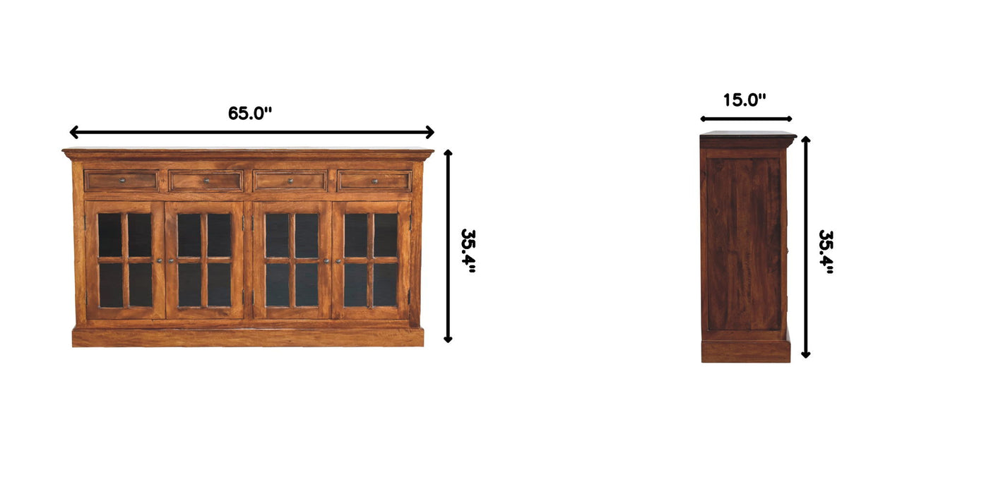 Large Glazed Sideboard