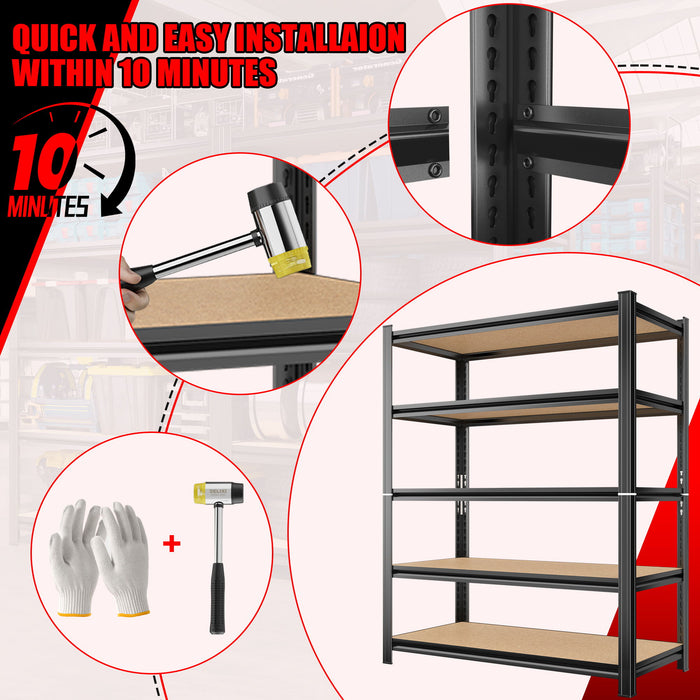 Adjustable Garage Shelf