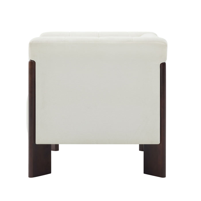 Accent Chair With Tight Back For Living Room