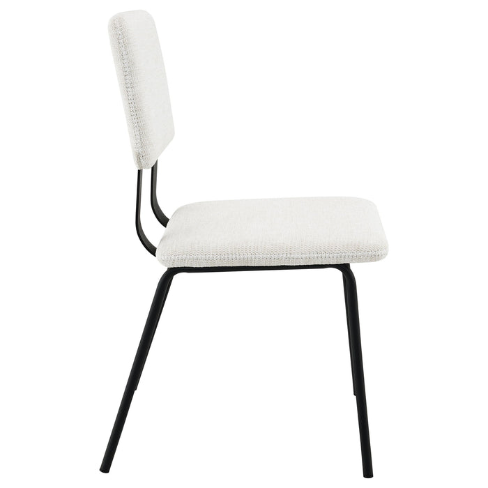Bixby - Upholstered Dining Side Chair (Set of 2) - White