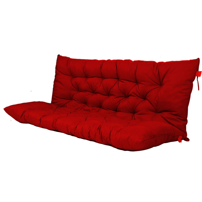 3 Seater Outdoor Porch Swing Cushion With Backrest