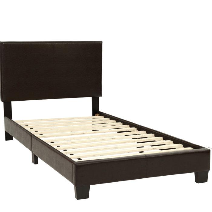 Upholstered Bed With Adjustable Headboard