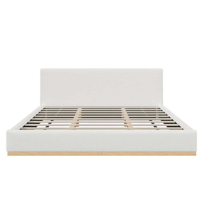 Elegant Upholstered Bed