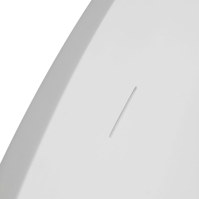 Freestanding Solid Surface Soaking Bathtub For Bathroom