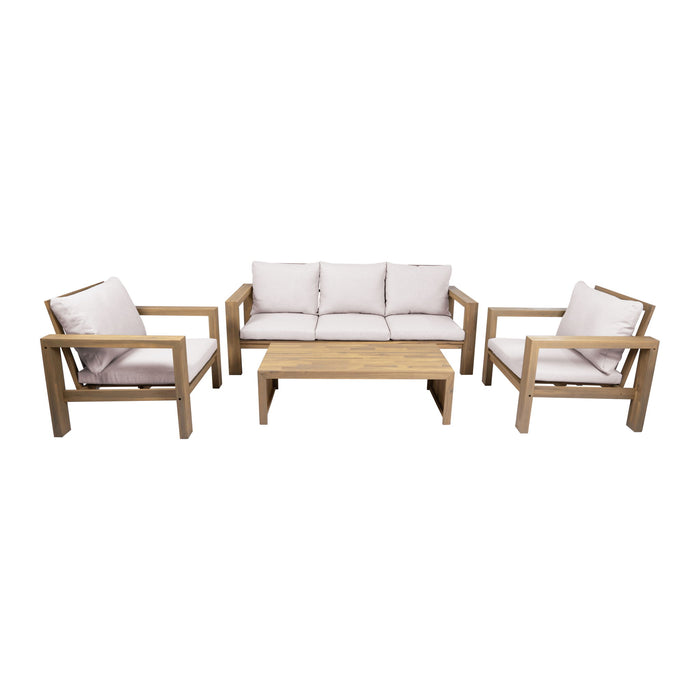 4 Piece Patio Sofa Set