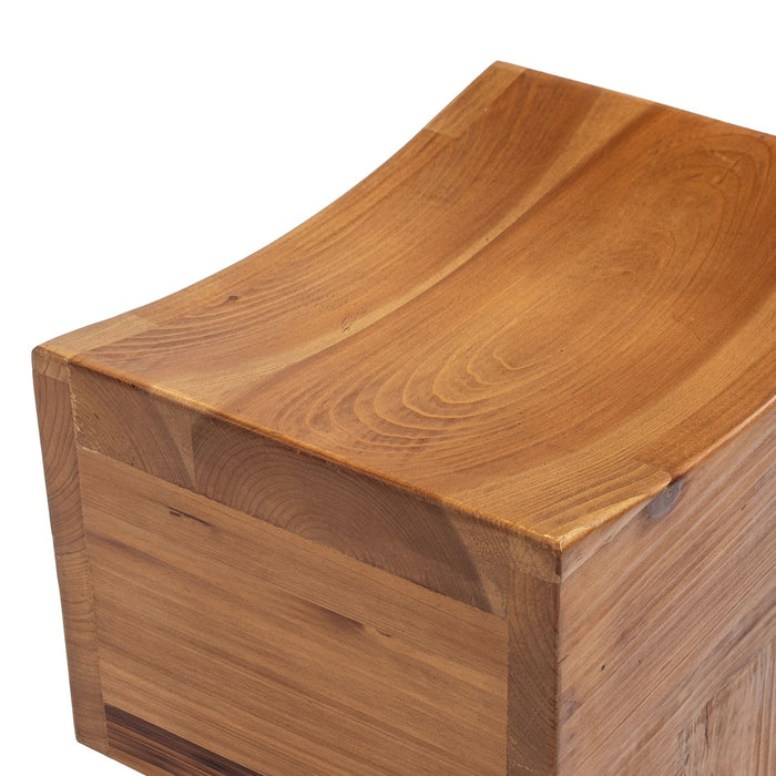 Nico - Stool Ottoman - Brown