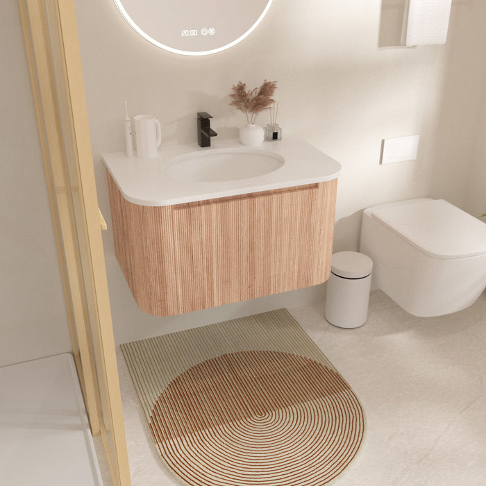 Wall Mounted Bathroom Vanity With Sink
