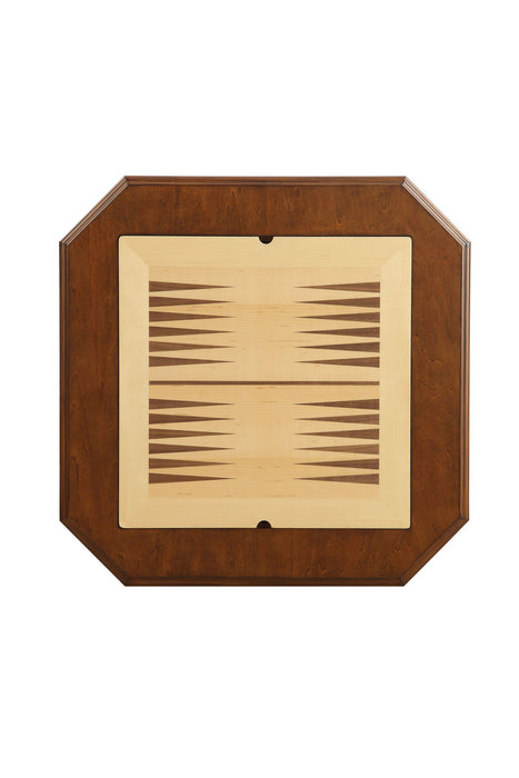 Bishop - Reversible Chess Checker Game Table With Game Tray (Chess Fingures Not Included)