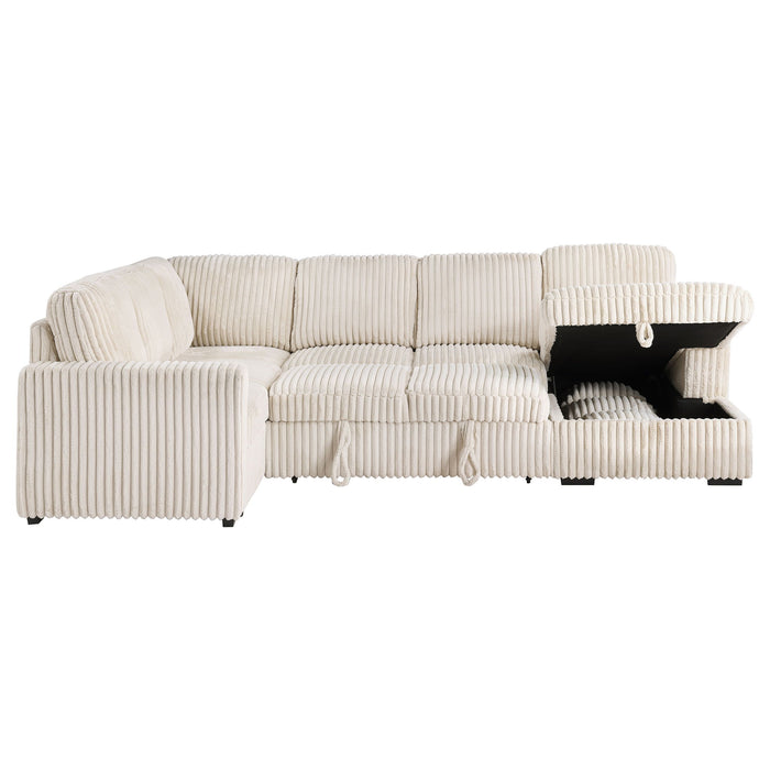 Thurston - Storage Sectional Sofa With Pop Up Bed