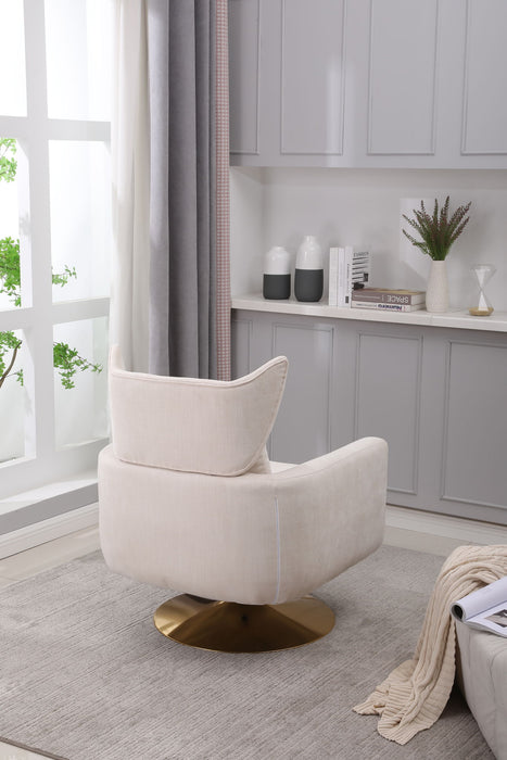 Classic Mid-Century 360 Degree Swivel Accent Chair