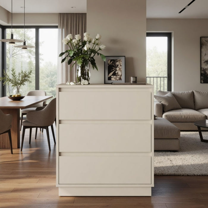 3 Drawer Nightstand, Bedroom Side Table