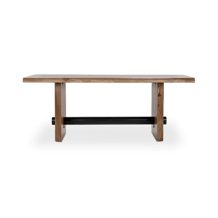 Brinton - 80" Dining Table - Acron Brown