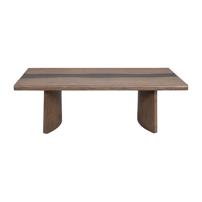 Lyra - Rectangular Coffee Table - Dark Brown