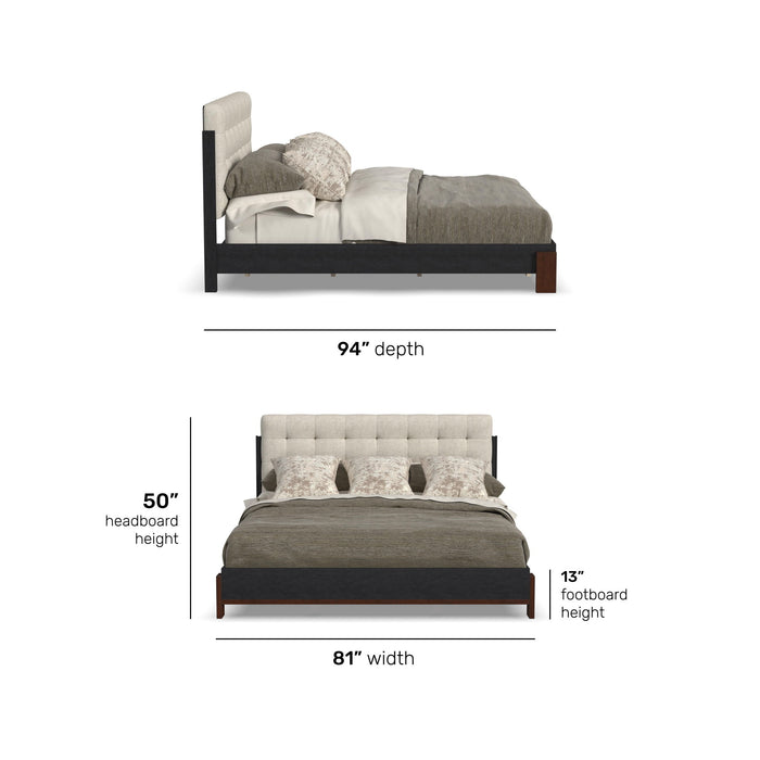 Waterfall - Upholstered Bed