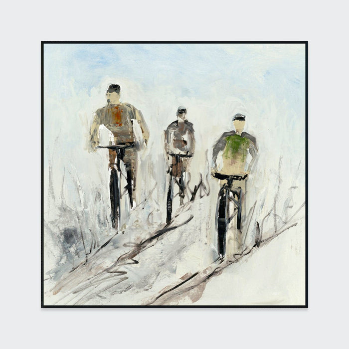 Group - 48' x 48' Painting Art By Buddy Whitlock - Multi