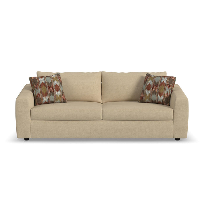 Chevy - Leather Sofa - Brown