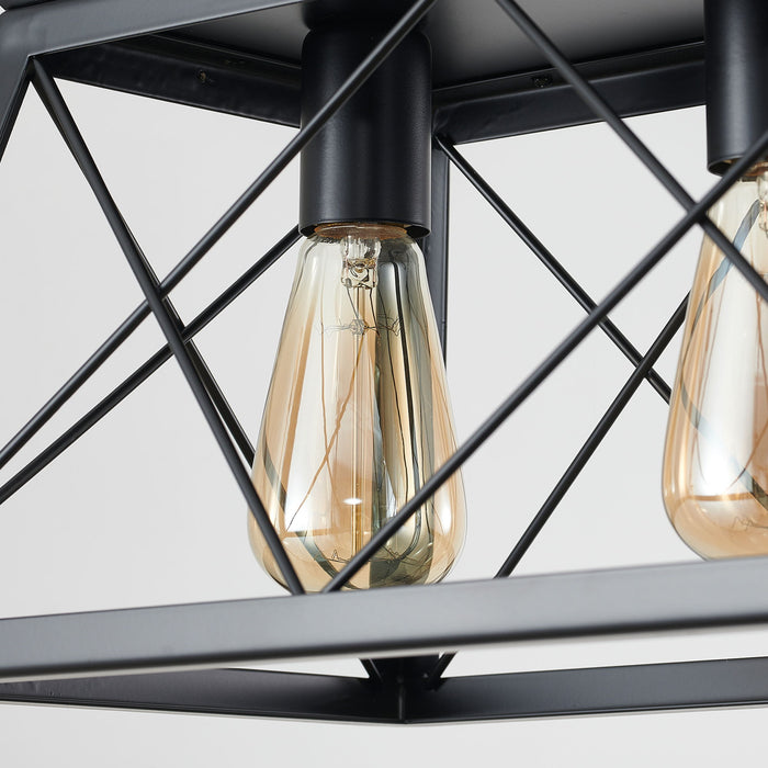 Chandelier Pendant Light For Dining Room Kitchen, 5 Light Fixture With Adjustable Height