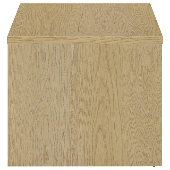 Parker - Accent Side End Table - Light Oak