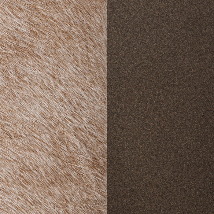 Andre - 40" Round Ottoman - Canyon Dust