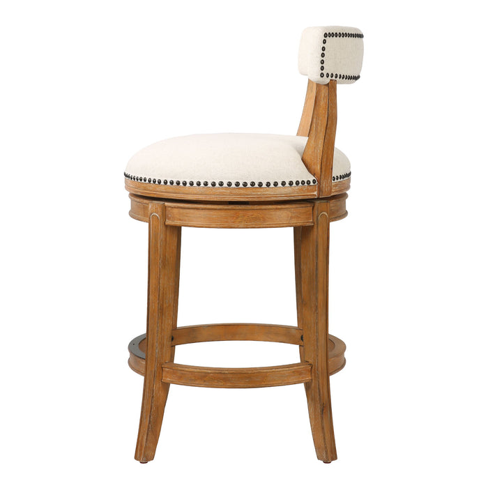 Stool & Upholstered Seat And Back