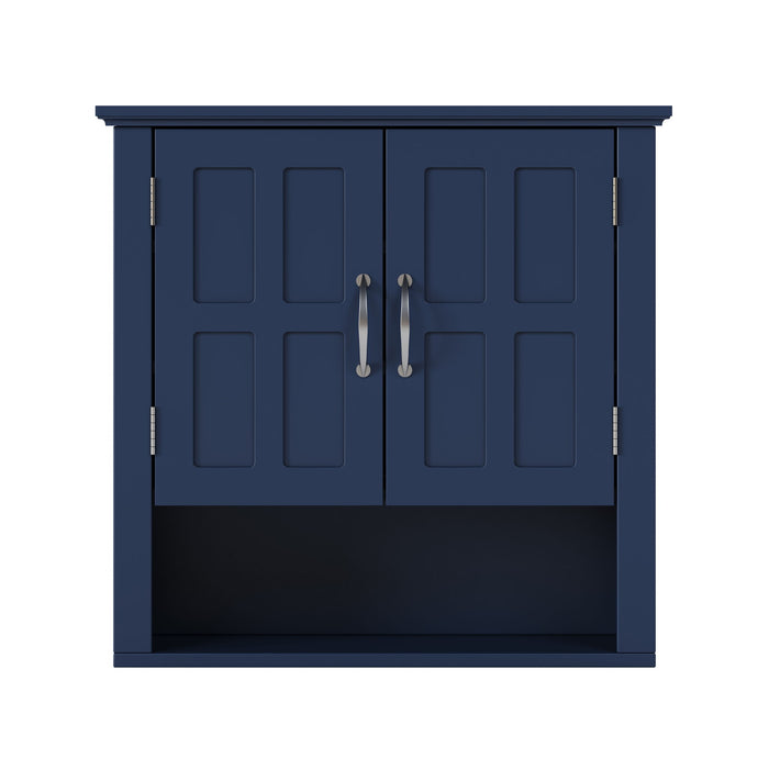Multi Functional Wall Mounted Cabinet With Adjustable Shelves For Bathroom