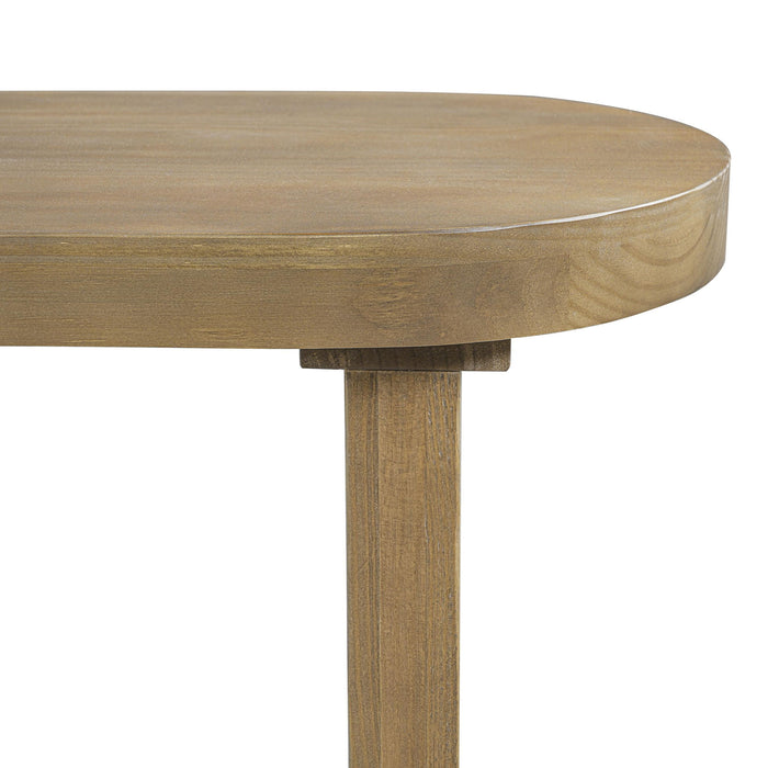 Indoor Dining Bench, 350 Lbs Weight Capacity, Fits 3 People - Pine