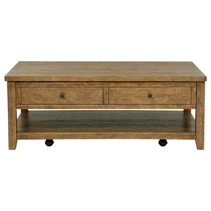 Castleton - Mobile Lift-Top Coffee Table
