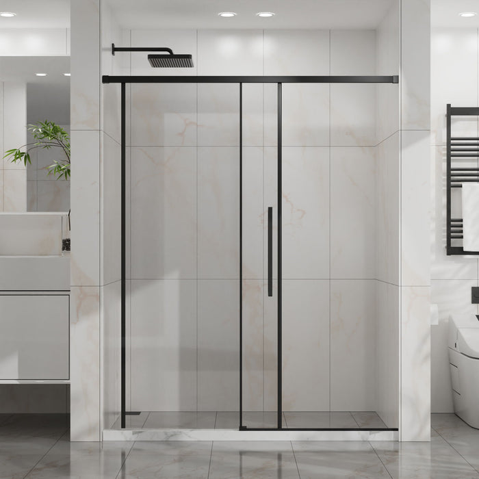 Semi Frameless Tub Sliding Shower Door