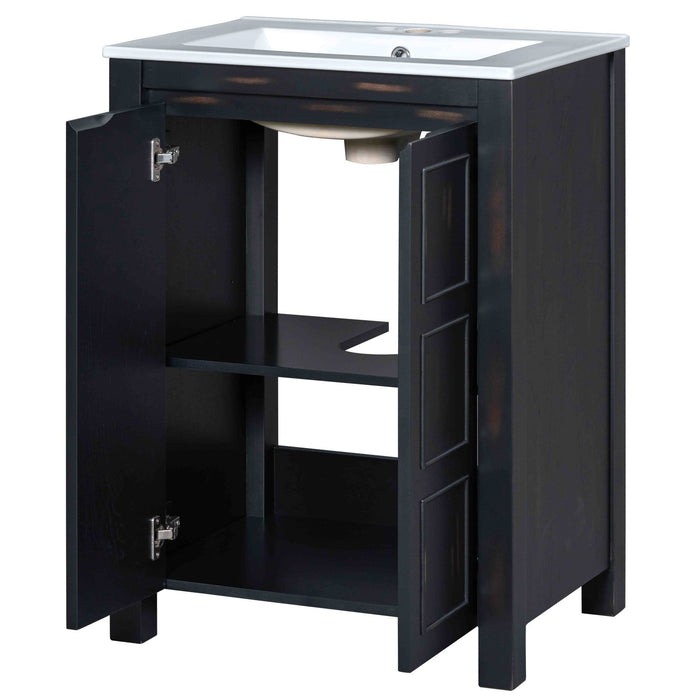 Bathroom Vanity Organizer With Sink, Combo Cabinet Set, Bathroom Storage Cabinet