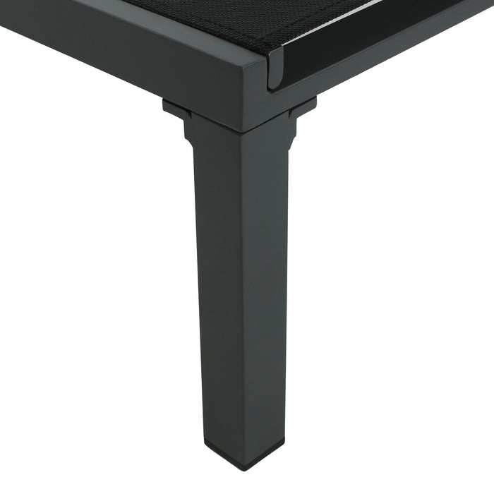 Westport - Outdoor Chaise Lounge (Set of 2) - Black