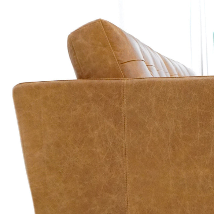 Christopher - Electric Inclining Sofa Left Facing - Tan