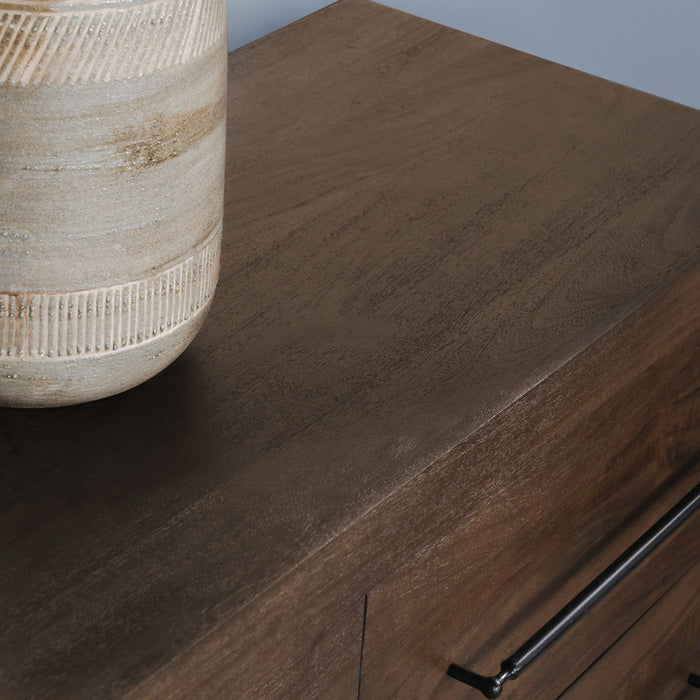 Jaxon - 9 Drawer Dresser - Harvest Brown