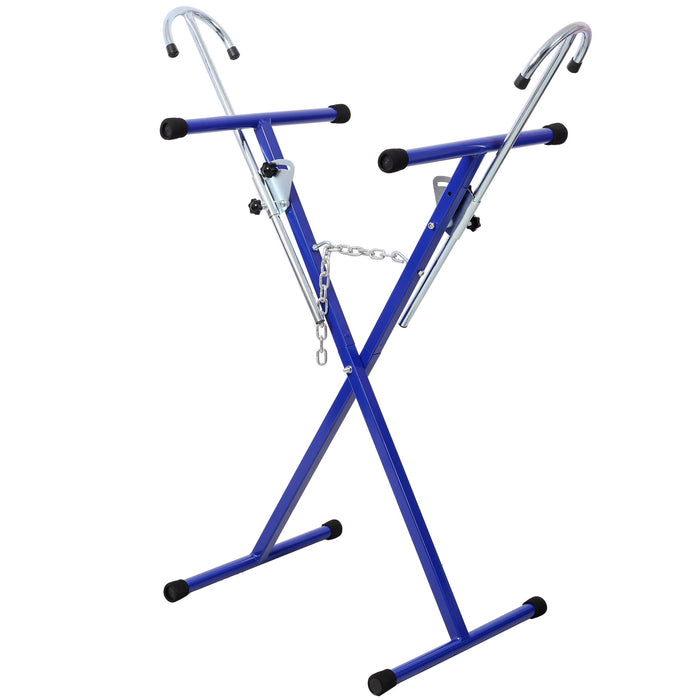 Folding Bumper Stand Lightweight Panel Stand - Blue
