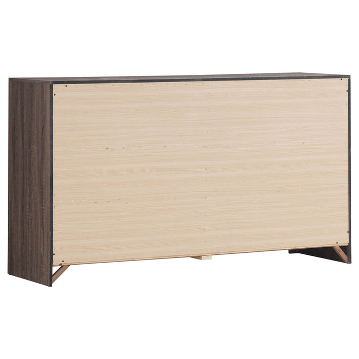 Geary - Slatted Headboard Panel Bedroom Set