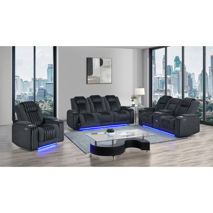 Duran - Power Reclining Sofa With Power Headrest