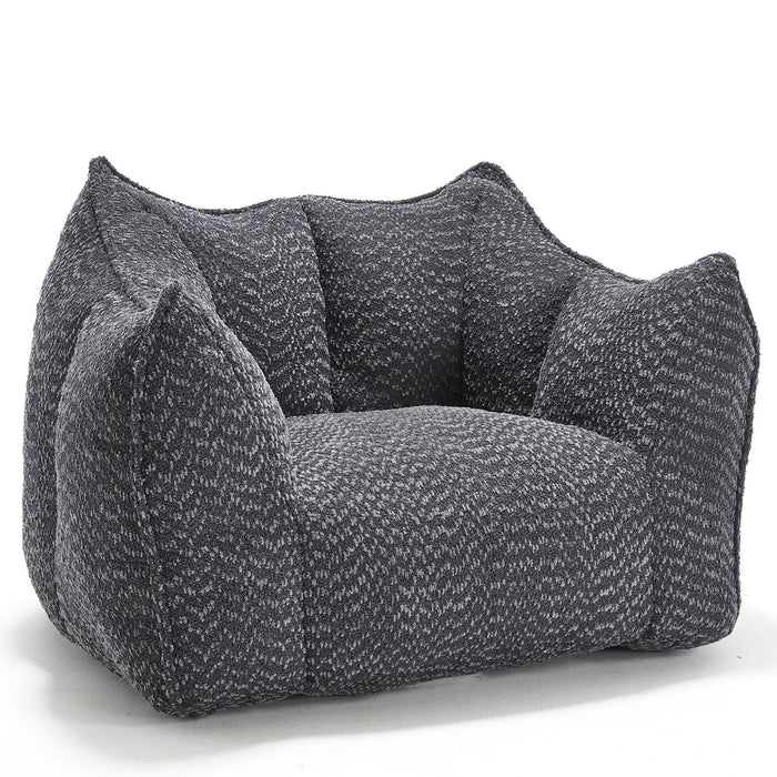 Comfortable Chenille Sofa Chairs With Highly Resilient Foam For Living Rooms And Bedrooms