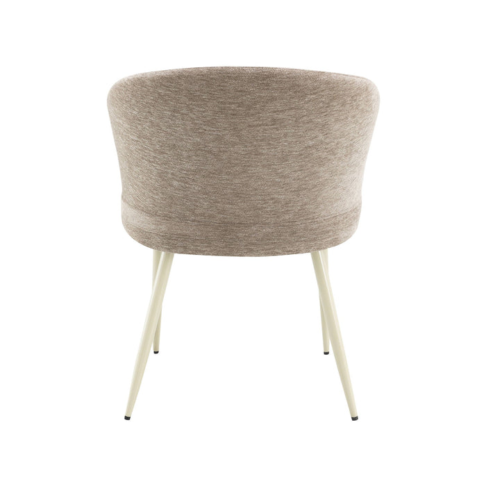 Ogin - Arm Chair (Set of 2) - Beige / Natural