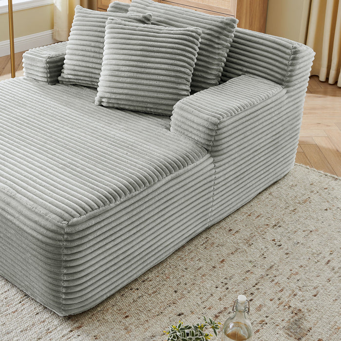 Modern Single Lazy Sofa Lounge Chair With High Density Foam