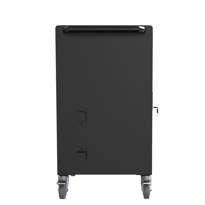 Mobile Charging Cart And Cabinet For Tablets Laptops 30 Device With Combination Lock