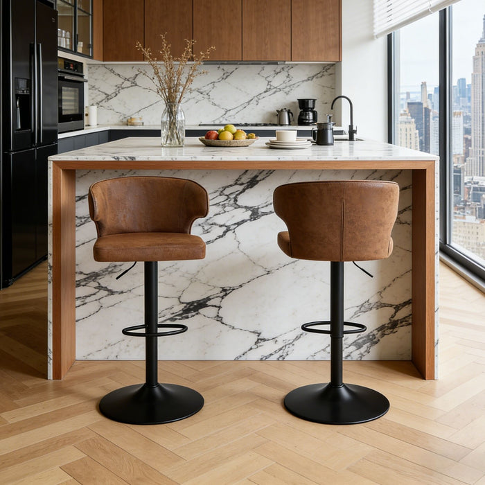 Adjustable Swivel Bar Chair
