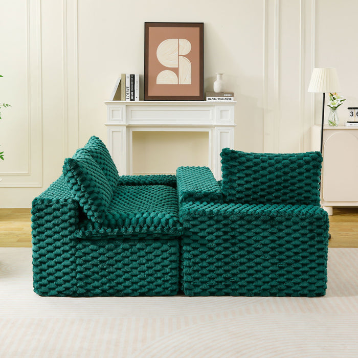 Multifunctional Sofa, Side-By-Side Or Facing Each Other