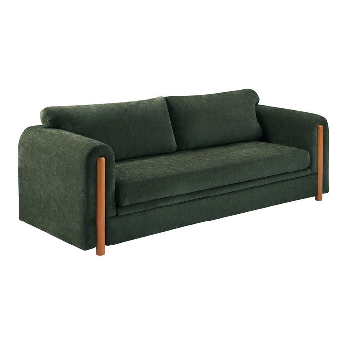 Modern 3 Seater Upholstered Couch Sofa For Living Room