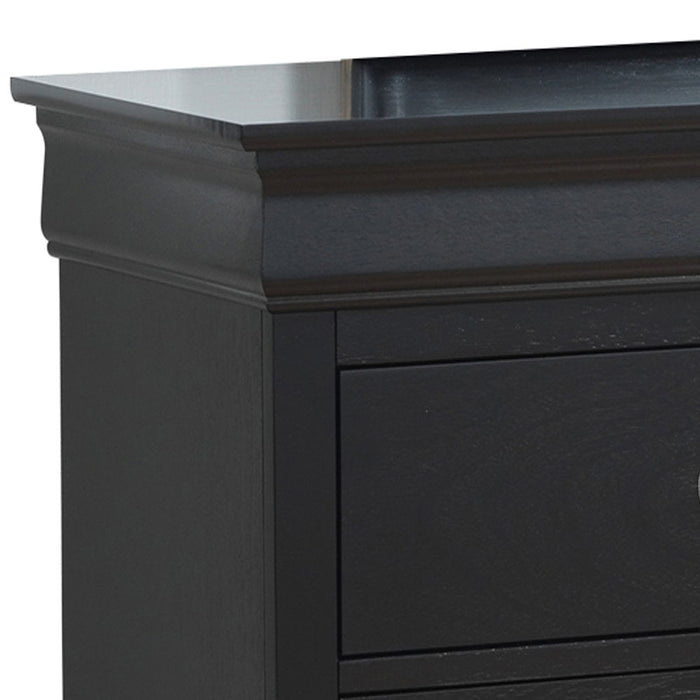 Traditional Elegant Dresser - Black