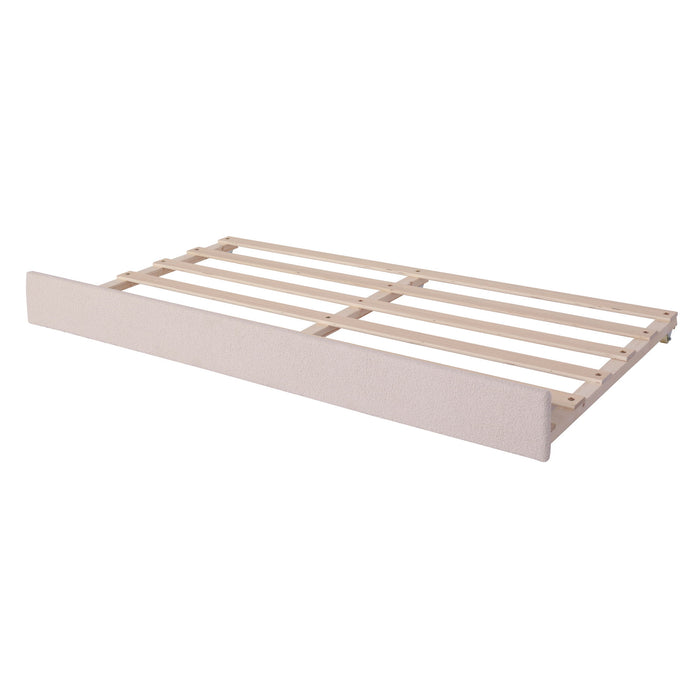 Design Upholstered Daybed With Light And Trundle