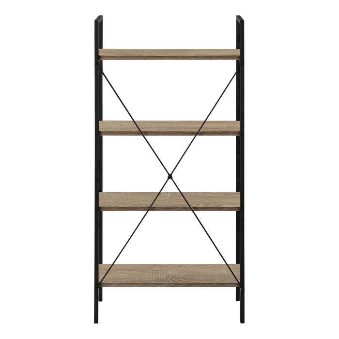 Bookshelf, Bookcase, 4 Tier, Office, Bedroom, Contemporary, Modern