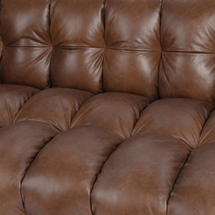 Halston - Sofa - Chestnut Elite