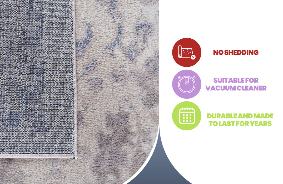 Payas - 5' X 7' Traditional Area Rug - Brown / Beige