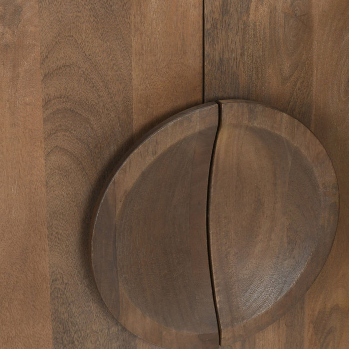 Vally - Wood 6 Door Buffet - Artisan Brown