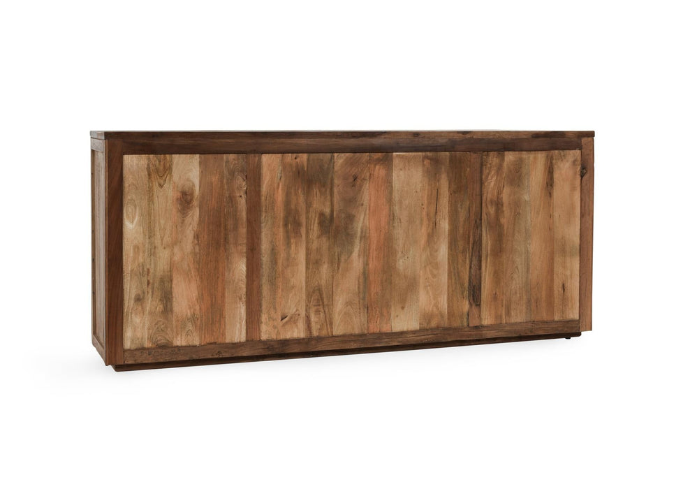 Jett - Wood 4 Door Cabinet - Natural