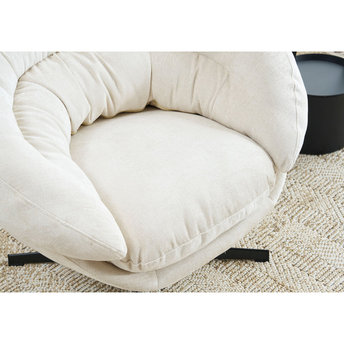 Modern Chenille Office Chair With 360 Degree Swivel